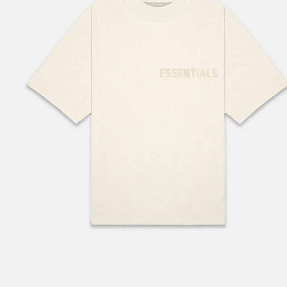 Essentials Fear Of God Egg Shell T-Shirt